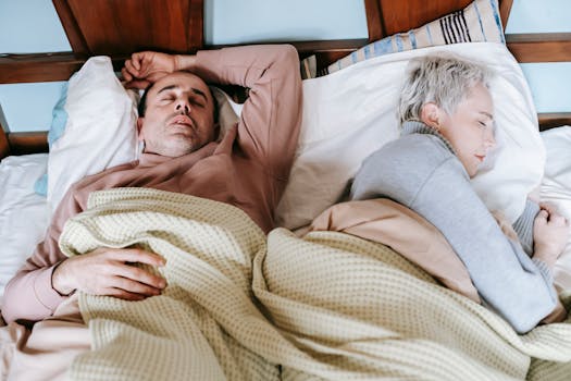 cozy couple enjoying quiet time