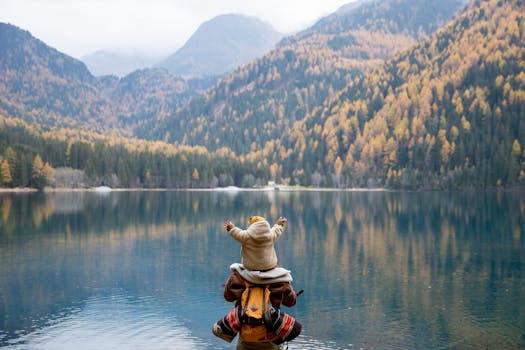 person enjoying a peaceful hike