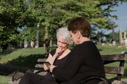 friends enjoying a quiet moment